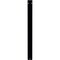 Ekena Millwork Galveston Wrought Iron Bracket, (Single center brace), Powder Coated Black 1 1/2"W x 12"D x 15"H BKTM01X12X15SGL - alternate 3